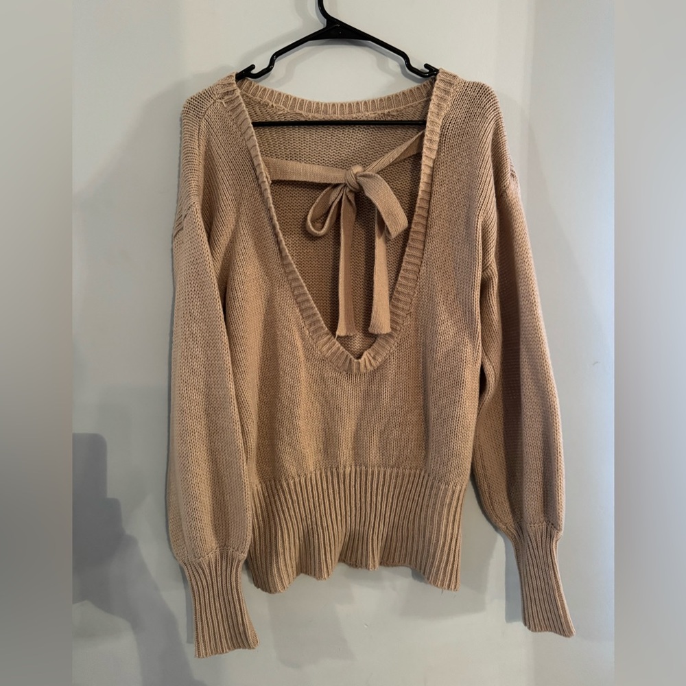 Women's Beige Sweater